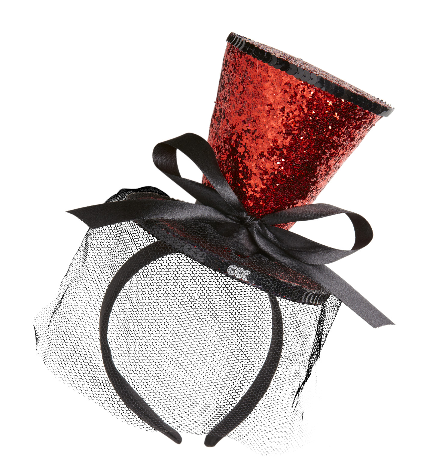 Red mini top top hat