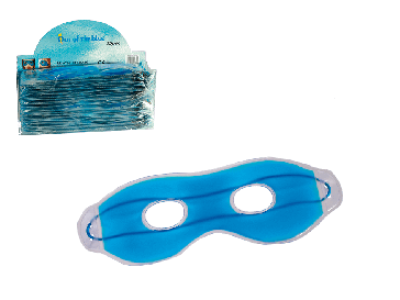 Blue eye mask with gel
