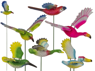 Plastic garden stick