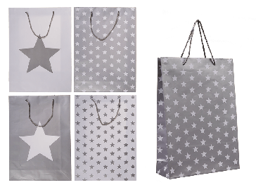 Darčeková taška Hviezdy 25x34,5cm