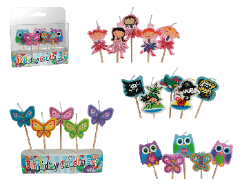 5 birthday candles
