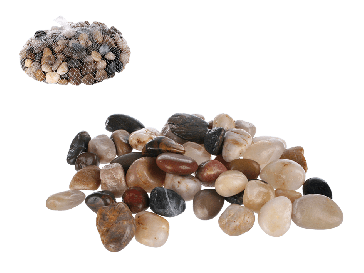 Natural coloured deco stones