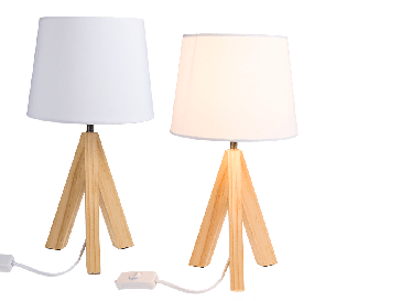 Wooden table lamp I