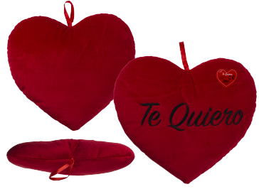 Red plush heart