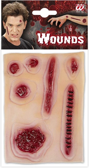 Set of Wounds Accessory for Fancy Dress
