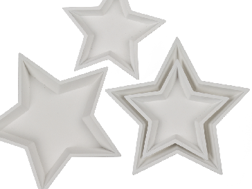 Wooden star plate