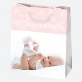 Gift bag baby, 6 variants, 19x23x10,5 cm
