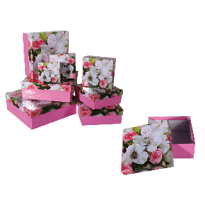 Pink gift box