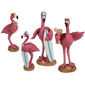 Polyresin flamingo