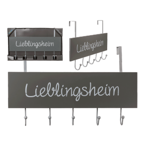 White/grey coat rack