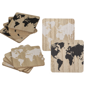 Wood coasters