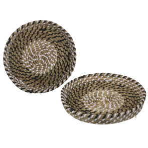 Decorative bowl made of seagrass