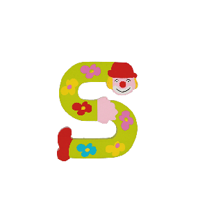 Wooden Letter S