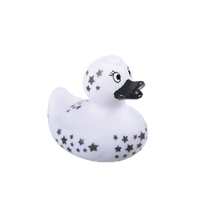 White sqeaking duck