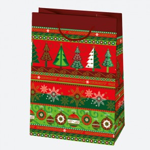 Vianočná darčeková taška 29x40x12 cm, 5 druhov