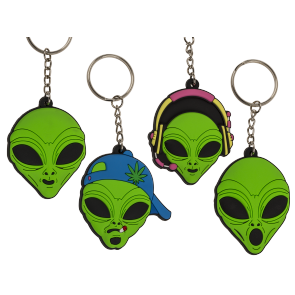 Rubber keyring