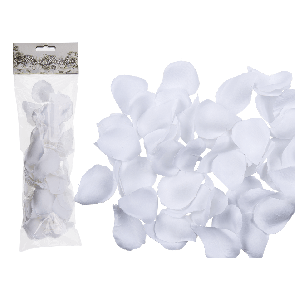 White rose petals