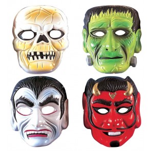 Halloween plastic mask