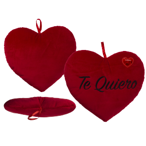 Red plush heart