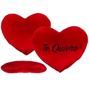 Red XXL plush heart