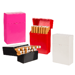 Plastic cigarette case