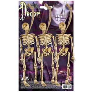 Halloween decoration hanging skeleton - 3 pieces