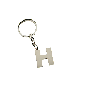 Metalkeychain  Letter