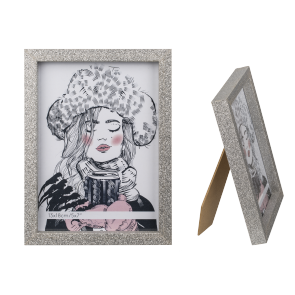 Wooden photo frame