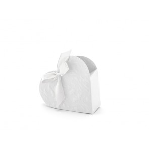 Boxes Heart, white, 1pack