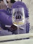 Wine glass Happy Birthday "40", 22,5cm