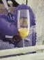 Champagne glass - gold "50", 24,5 cm