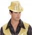 Gold sequinned fedora