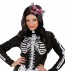 Skull mini top hat with bow