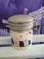 Ceramic jar with lid Cat, 10 cm