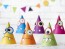 Party Hats Monsters, mix, 10cm, 1pack