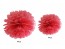 Blotting paper Pompom, red, 35cm, 1piece