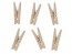 Wooden Pegs, natural wood, 1pack