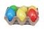 Easter Egg Candles, 6 pcs